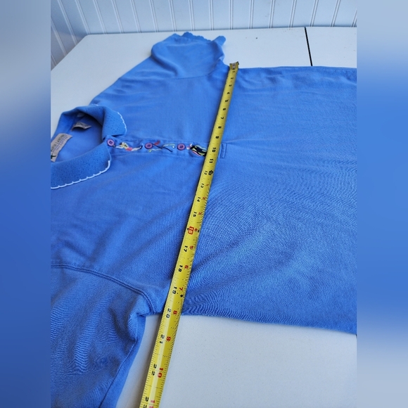 Vtg Marsh Landing Golf Cotton Polo Shirt Womens Short Sleeve Embroidered Sz M - Picture 13 of 14